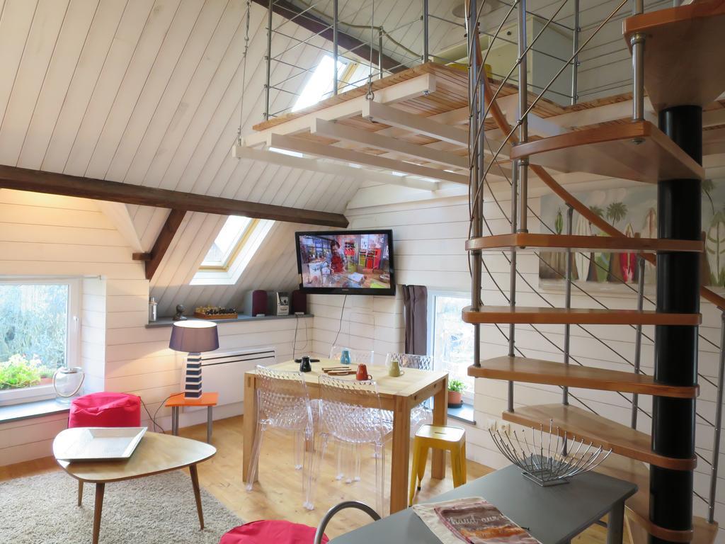 Au Coeur De La Baie Apartman Le Val-Saint-Père Kültér fotó